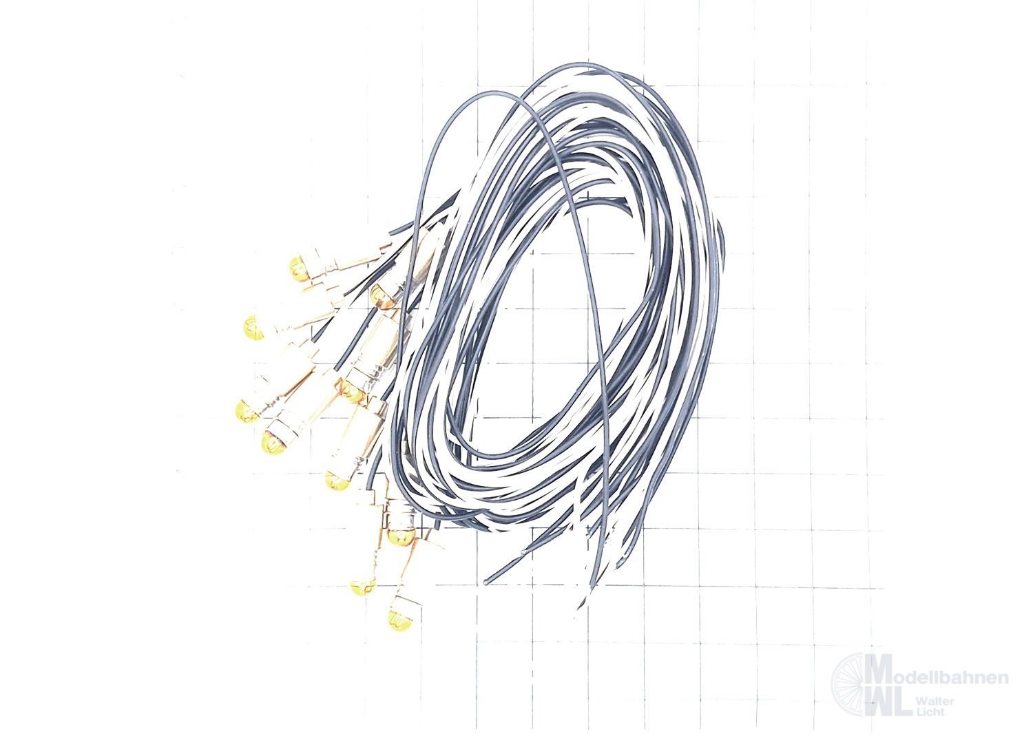 Märklin Ersatzeile E130116 - ERSATZTEIL: Beleuchtungssatz schw/weiß 10